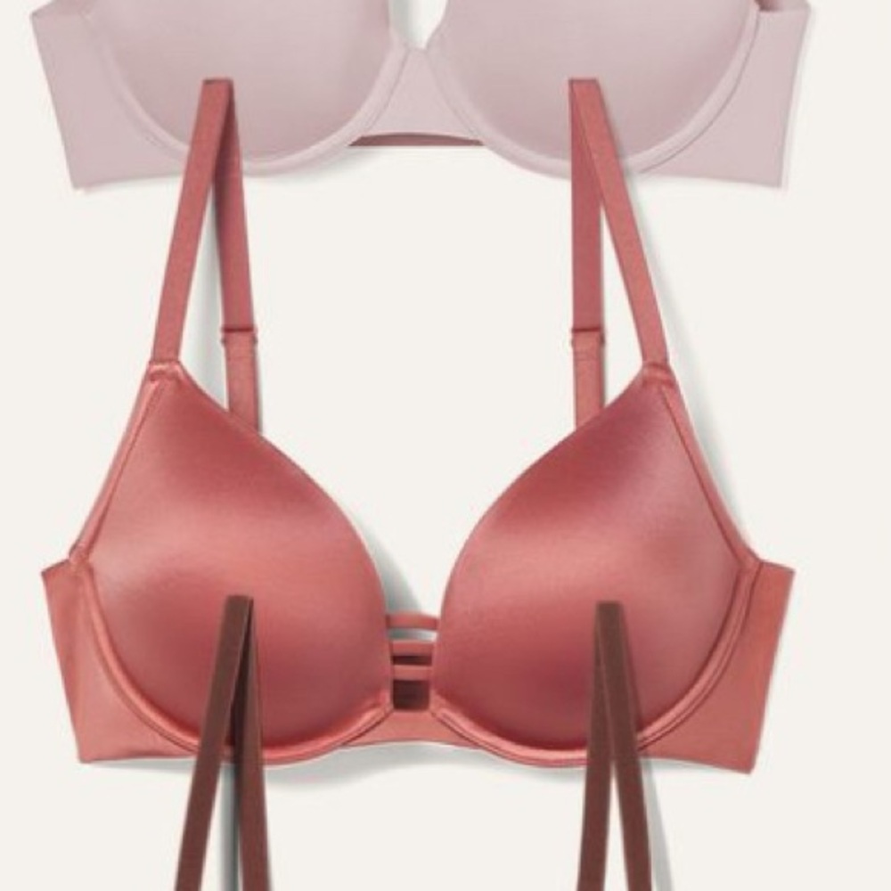 SOMA: Stunning Push-Up Bra in Clay Rose, 42 D